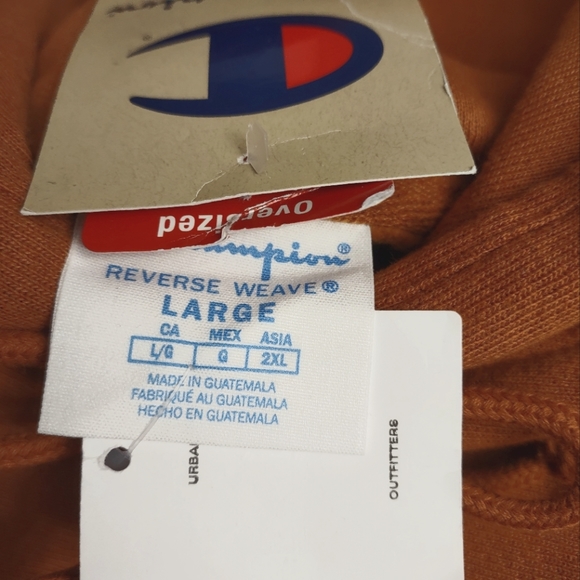 Champion Classic C Reverse Weave Hoodie Sweatshirt - Picture 9 of 9